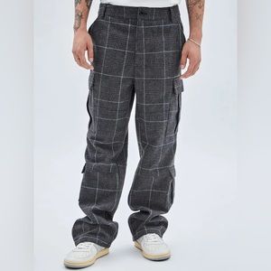 GUESS Originals Plaid Cargo Pants